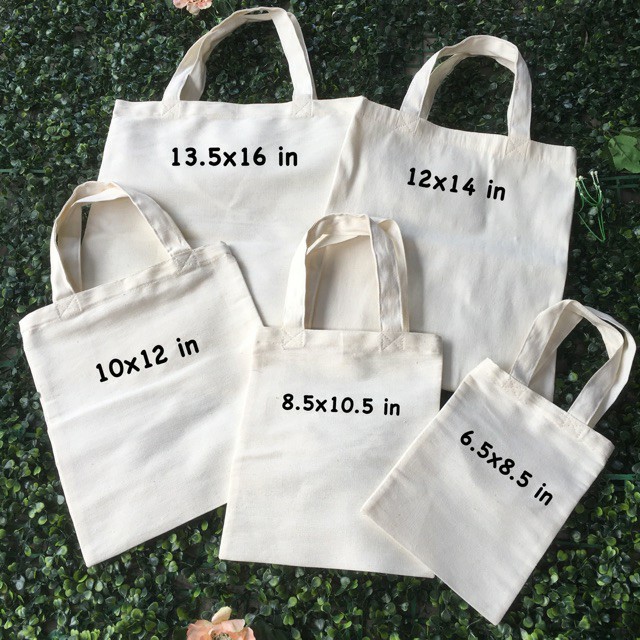 Canvas Tote Bag (Katsa bag) (EcoBag) Plain (Perfect for your printing