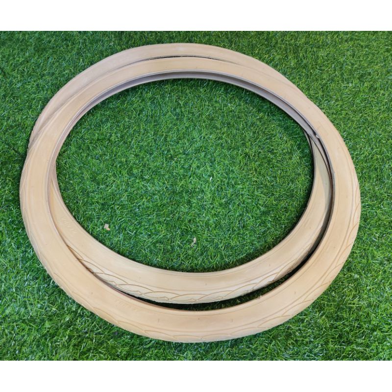 Cream Kenda Tire x 1 3 8 37 451 For Mini Velo Folding Bike Sold As Pair 2pcs Shopee Philippines