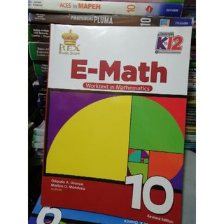 E-math 10 2019 edition | Shopee Philippines