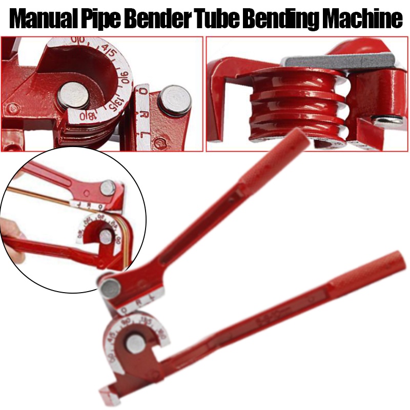 Manual pipe bender pipe bender 6mm 8mm 10mm aluminum copper steel fuel