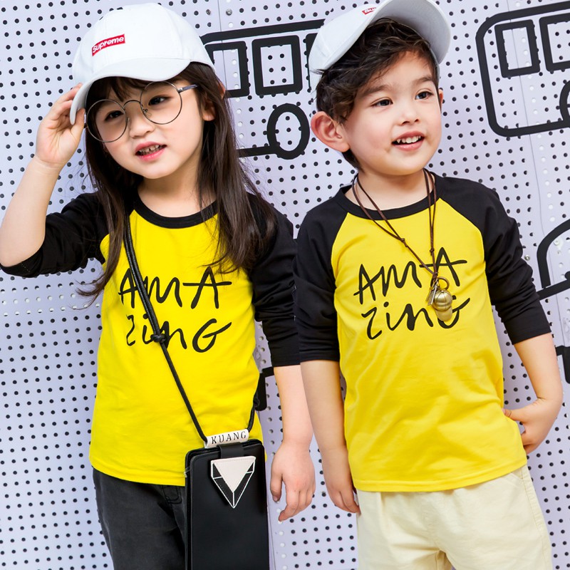 Boys Girls T Shirt Long Sleeve Children S Shirt Shopee Philippines - moose duck duck moose t shirt roblox