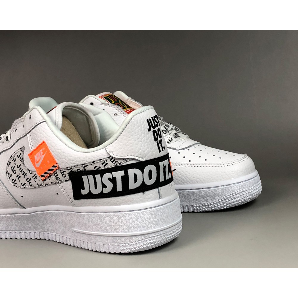 air force 1 low just do it white