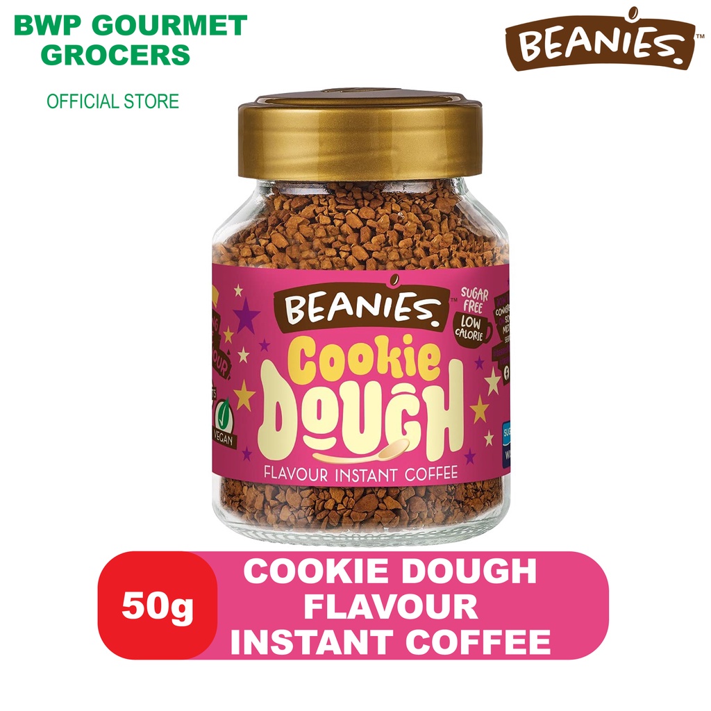 Beanies Cookie Dough Flavor Instant Coffee (50g) Shopee Philippines
