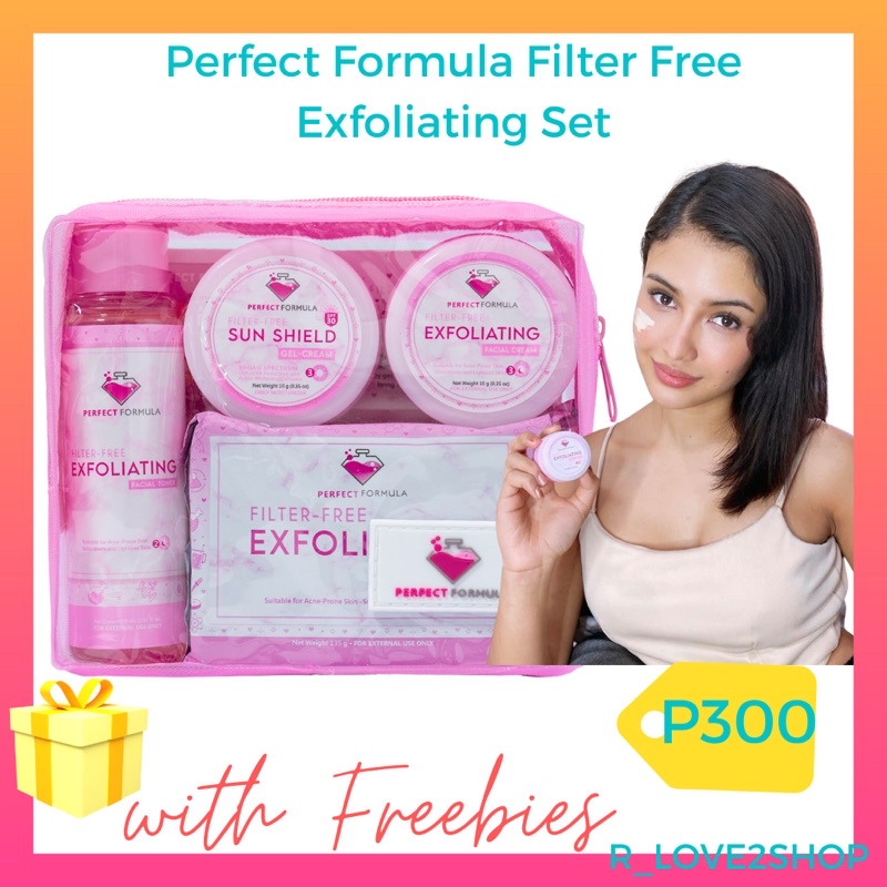 Perfect Formula Mild Exfoliating Set (Rabiya Set) | Shopee Philippines