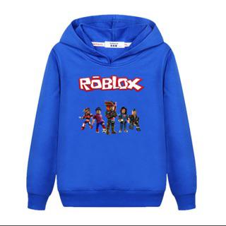 Fashion Hoodies Roblox Boys Sports Jacket Kids Cotton Sweater - purple shirt and denim vest roblox