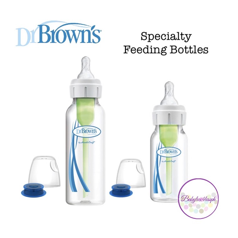 Dr. Brown's Specialty Feeding Bottle for cleft lip palate (4 oz and 8oz