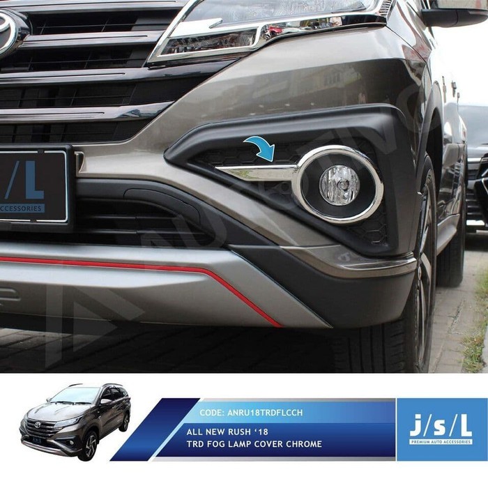toyota rush fog lamp cover