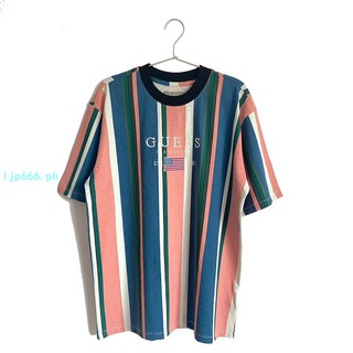 guess 81 sayer stripe tee