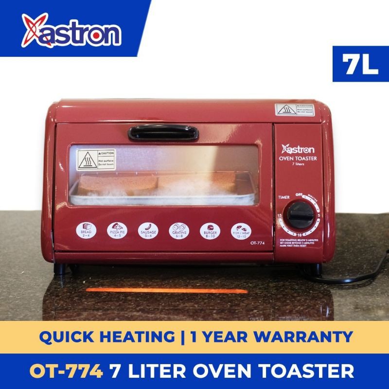 oven toaster ASTRON OT774 OVEN TOASTER 7LITERS Shopee Philippines
