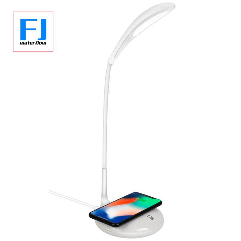 led desk lamp with wireless charger
