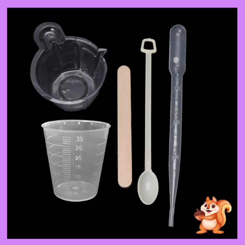 Moonlight” DIY Epoxy Resin Molds Jewelry Making Tool Kit With Stirrers Droppers Spoons Cups