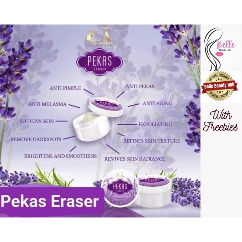 CAPADOSA PEKAS ERASER cream Shopee Philippines