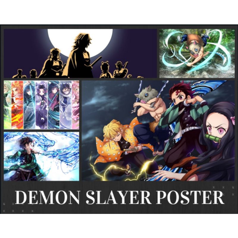 Demon Slayer A4 Anime Poster High Quality/4K HD Print/OTAKU Station ...