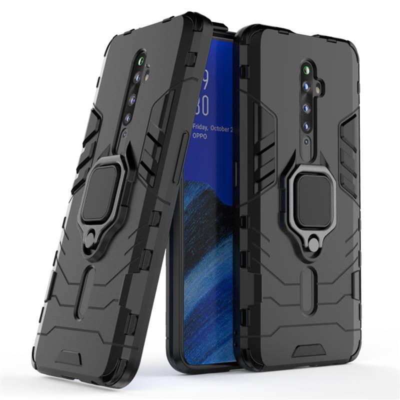 OPPO Reno2 F Case Cover Shockproof Kickstand Hard Phone Case OPPO Reno ...