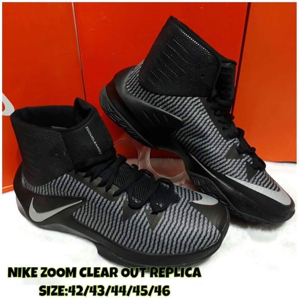nike zoom clear out black