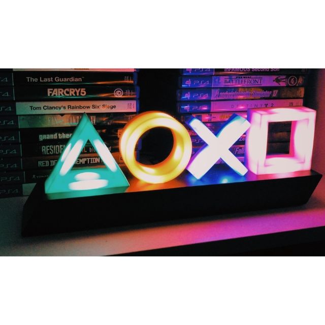 playstation icon lights