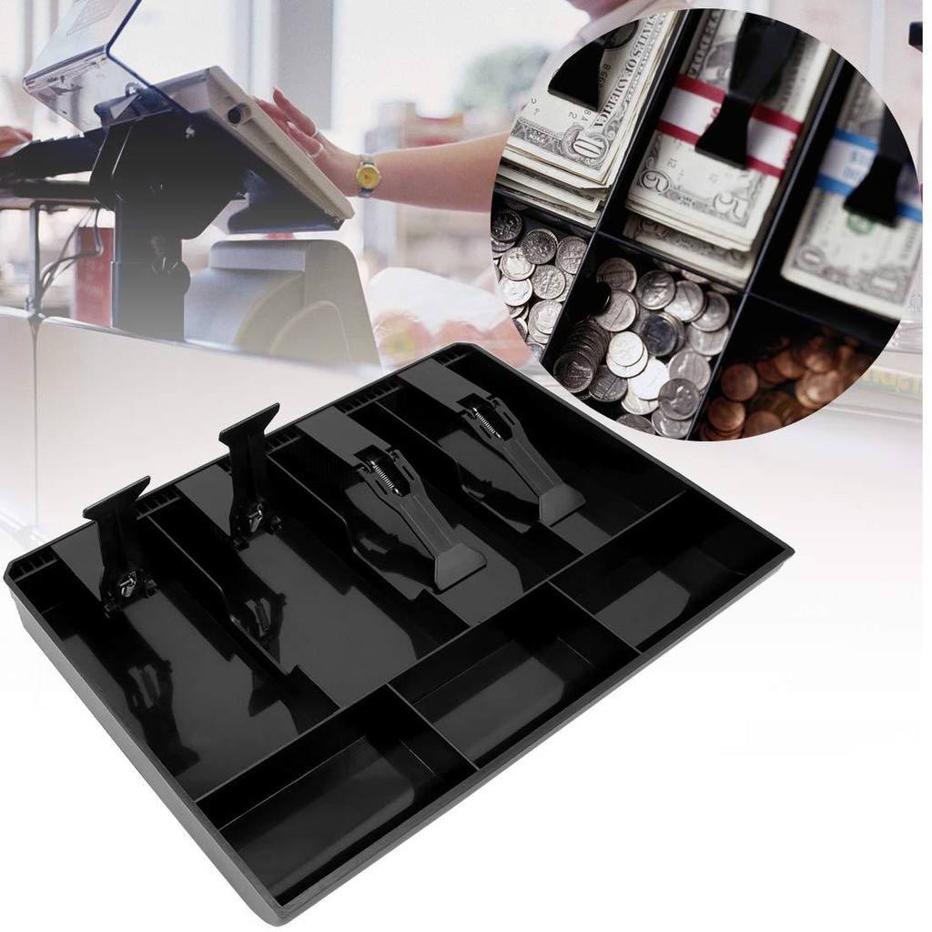 New Cash Coin Register Insert Tray Replacement Money Drawer Storage
