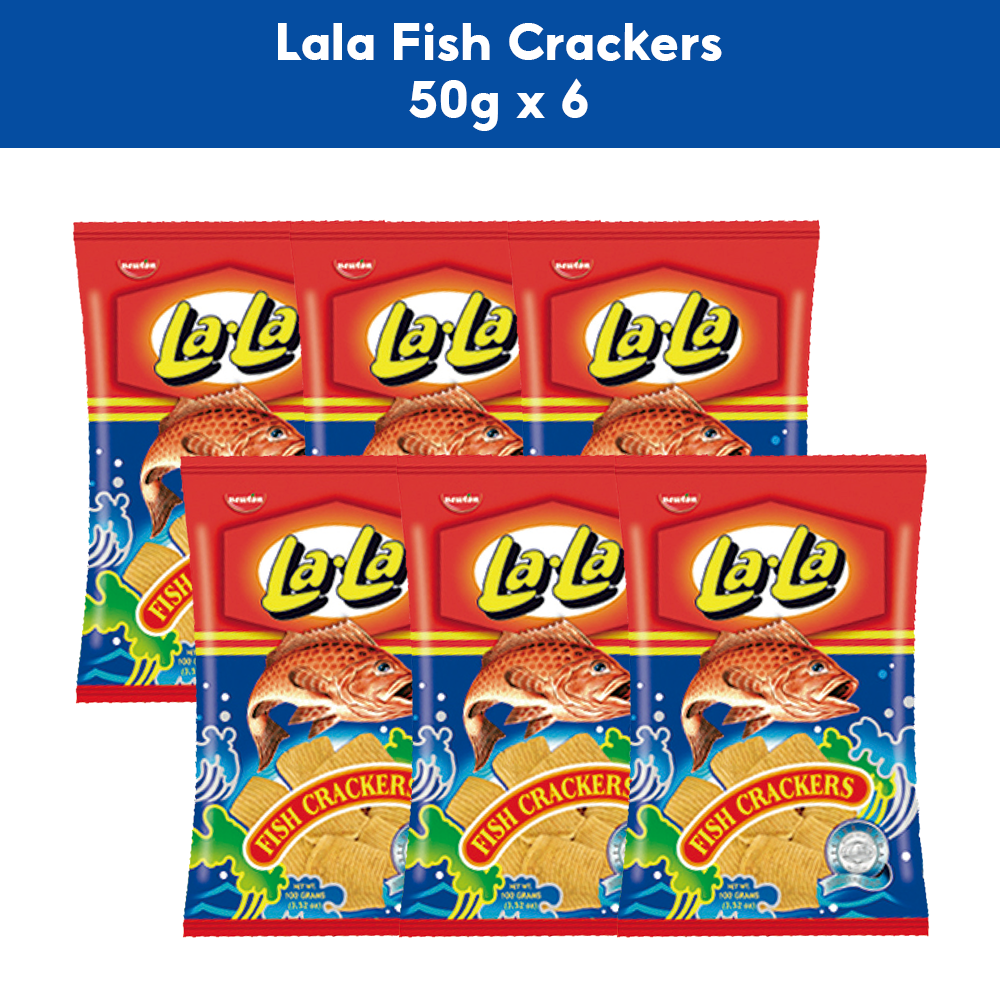 Lala Fish Crackers 50g x 6 | Shopee Philippines