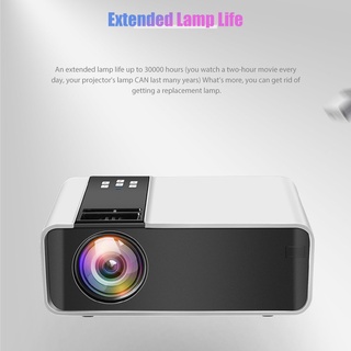 Mini Projector TD90 Update Native 1280 x 720P Portable Projector 40 Degree Keystone Android WiFi 3D