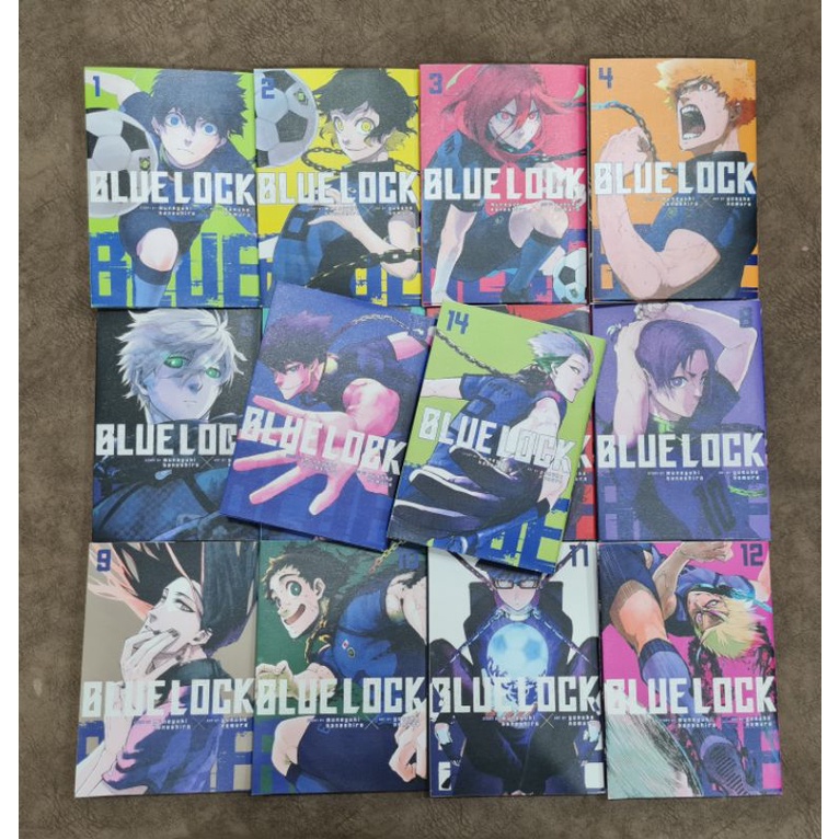 Manga : Blue Lock vol.1-14 (English Version) | Shopee Philippines