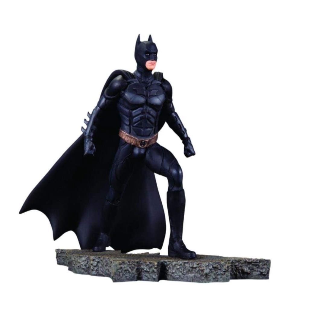 DC Direct The Dark Knight Rises: Batman 1:12 Scale Statue Toy ...