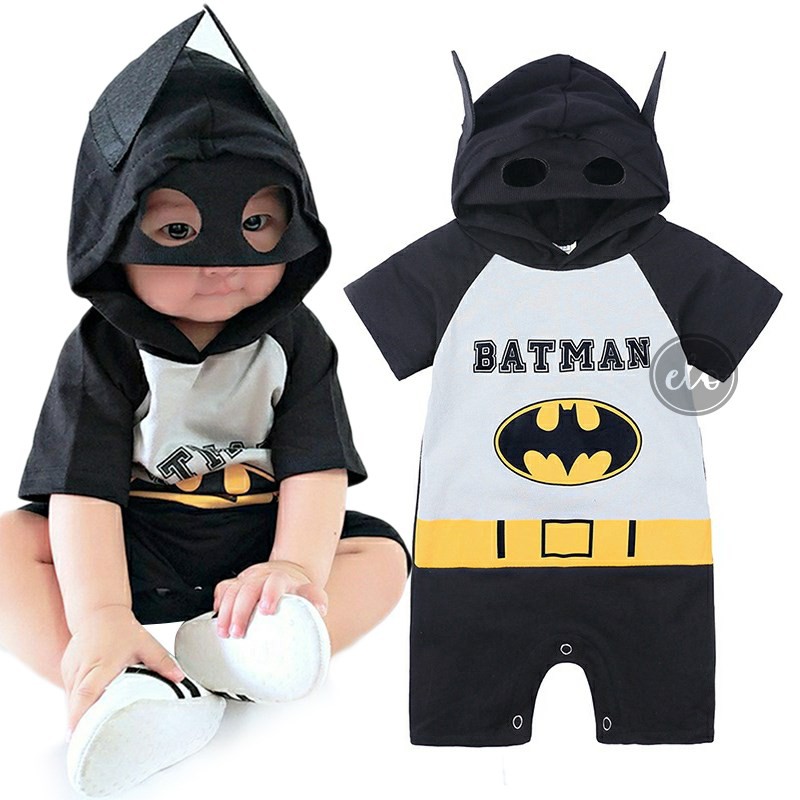 Batman Hooded Romper Batman Costume for Birthday Halloween Pictorial for  Baby | Shopee Philippines