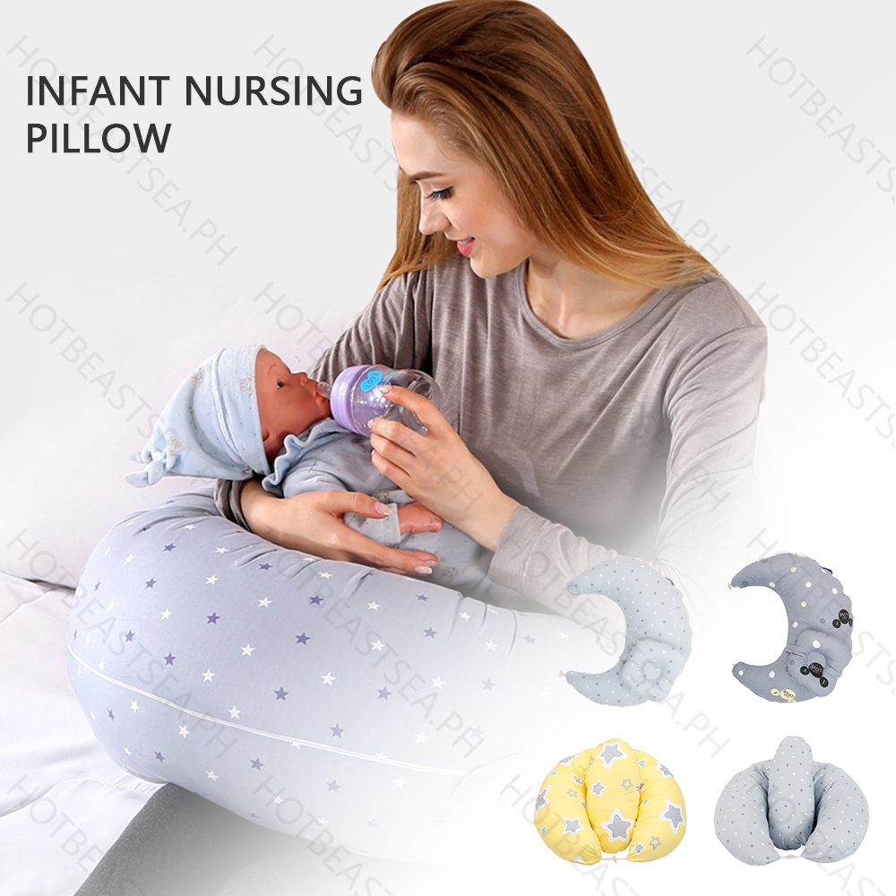 c shaped feeding pillow