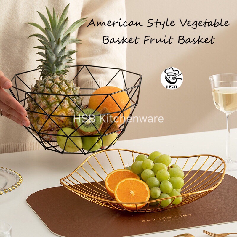 American Style Vegetable Basket Fruit Basket J/S/H Shopee Philippines