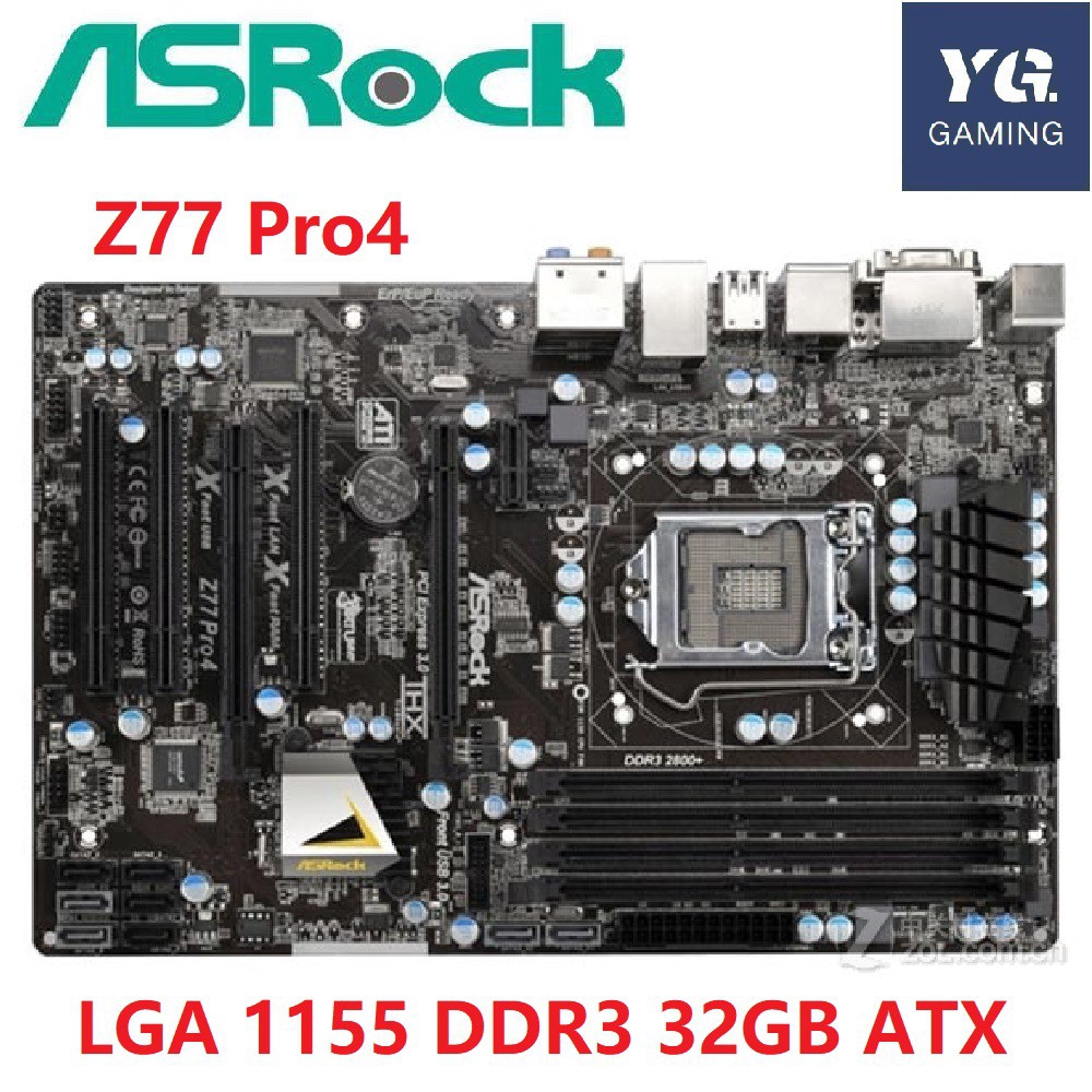 Asrock z77 pro4 rtl 1155 обзор описание