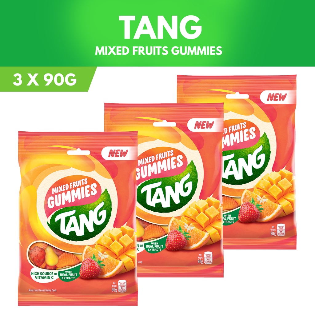 Tang Gummies Mixed Fruit 45g Set of 3 Shopee Philippines