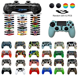 24colors For SONY PS4 Silicone Protective Case Skin Protection Case  PS4 Pro Slim Gamepad Controller