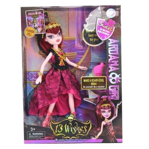 monster high doll size