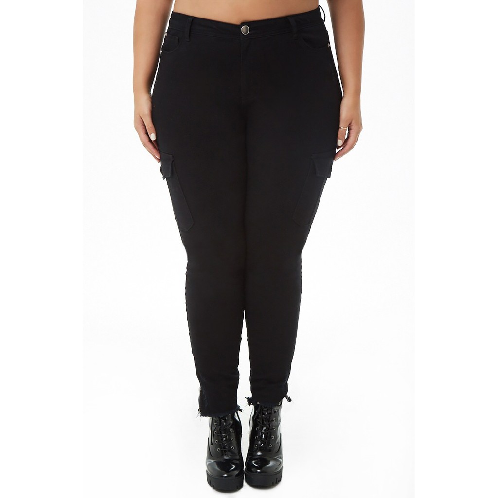 skinny cargo pants forever 21