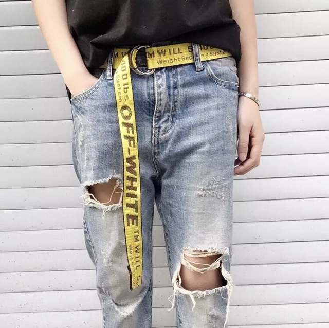 off white belt style men