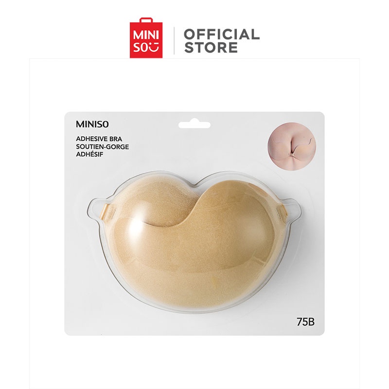 MINISO Mango Shape Adhesive Bra Nude Shopee Philippines