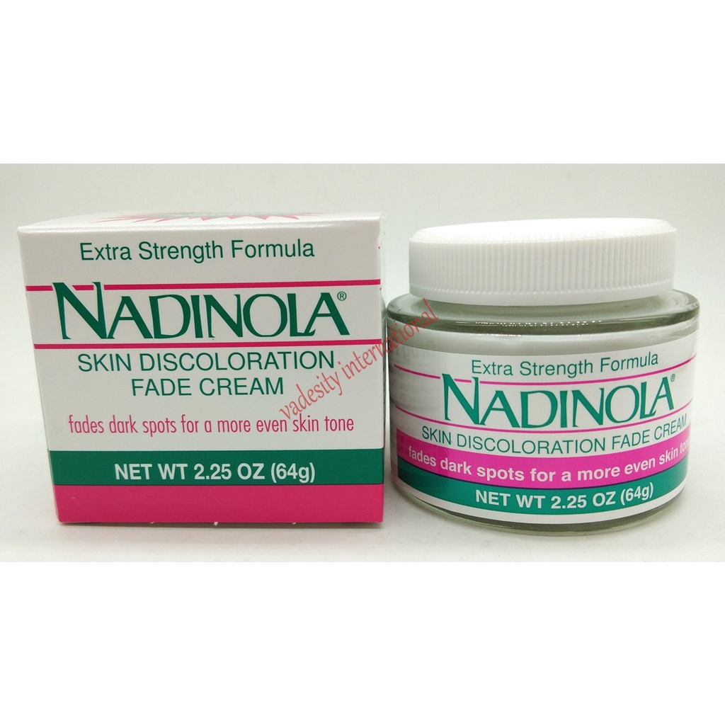 Original Extra Strength Formula Nadinola Skin Discoloration Fade Cream