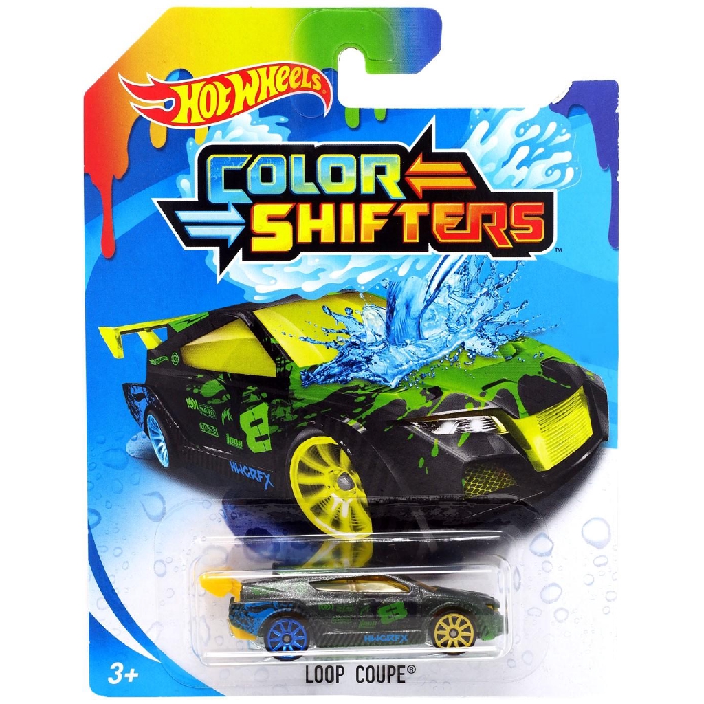 hot wheels color changing cars