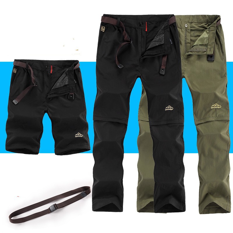 Men Camping Trekking Trousers Outdoor 