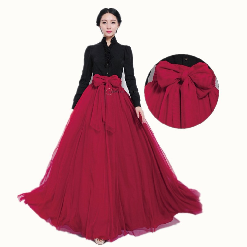 long ball gown skirt