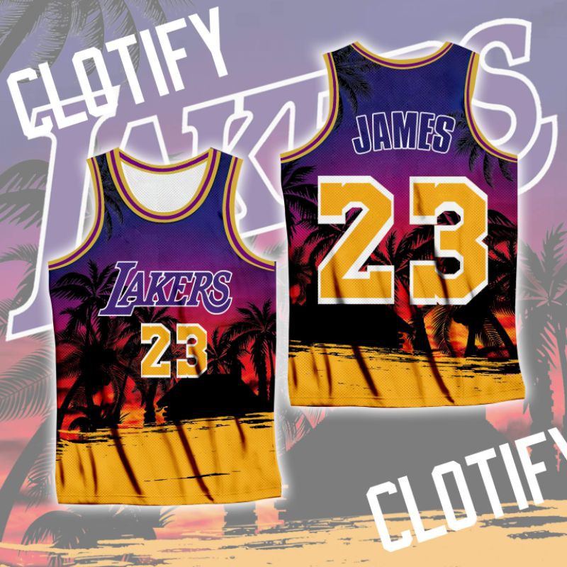 lakers jersey sublimation