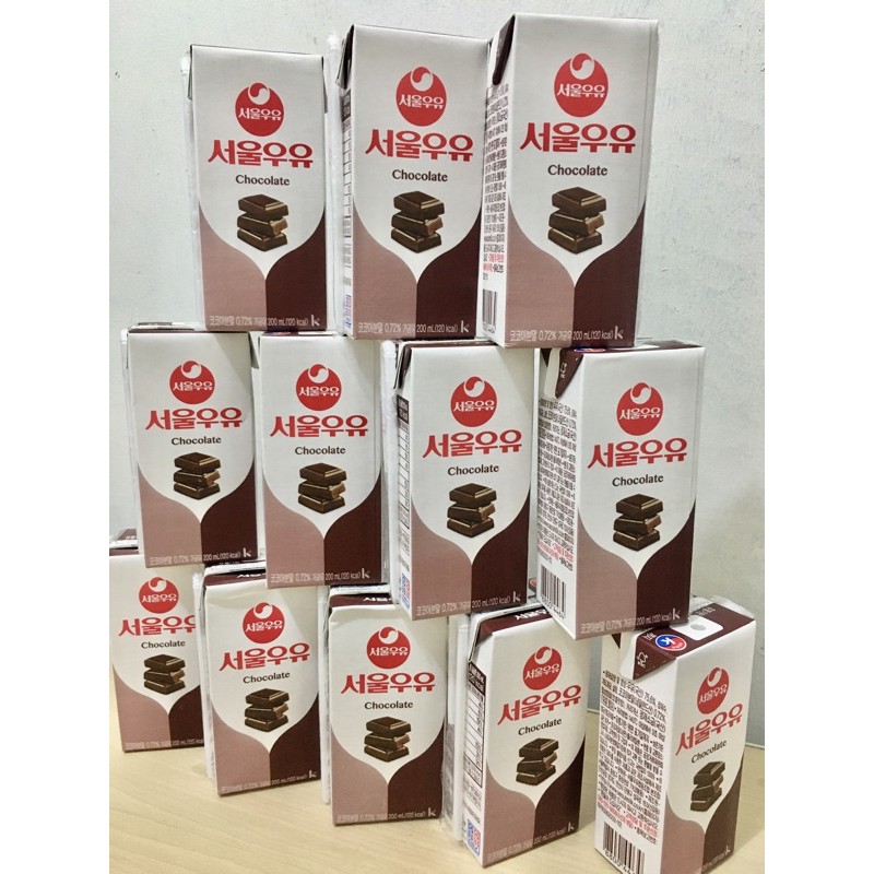 SEOUL MILK KOREAN DRINK (choco, strawberry, milk) Shopee Philippines