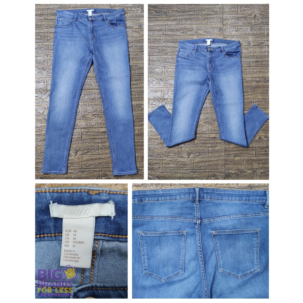 h&m 34 size jeans