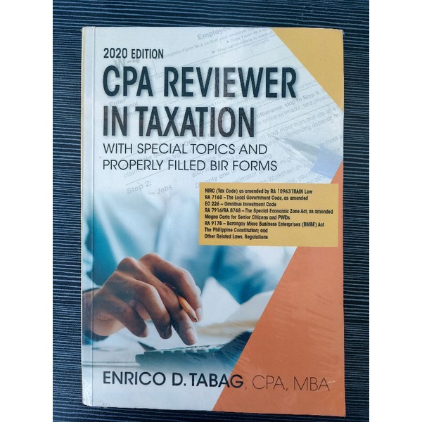 Taxation Books (2ndHand) Shopee Philippines