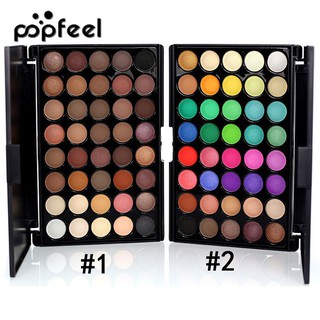 POPFEEL Matte Eyeshadow Cream Shimmer Makeup Palette Set