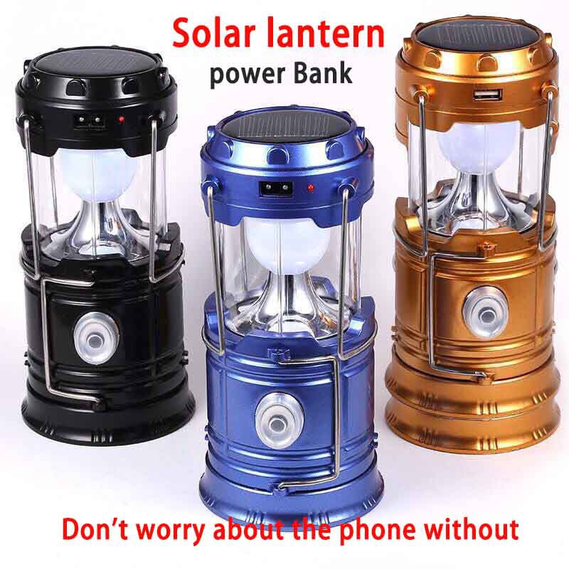 solar powered camping lantern