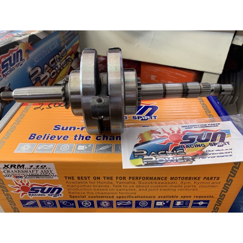 Sun Racing Crankshaft assembly XRM110 Shopee Philippines
