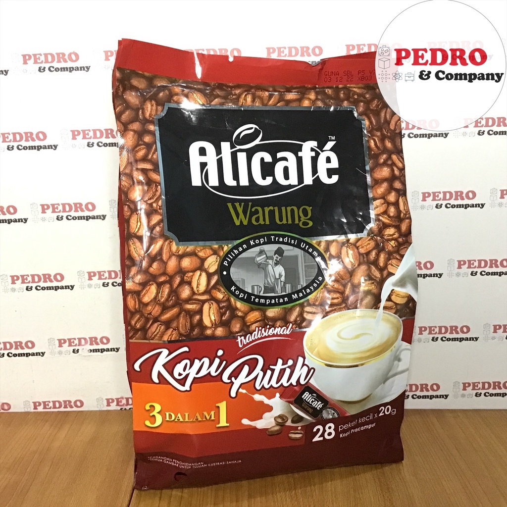 Alicafe Warung Coffee White Coffee 3in1 28 Sachets X 20 Grams Shopee Philippines 4851