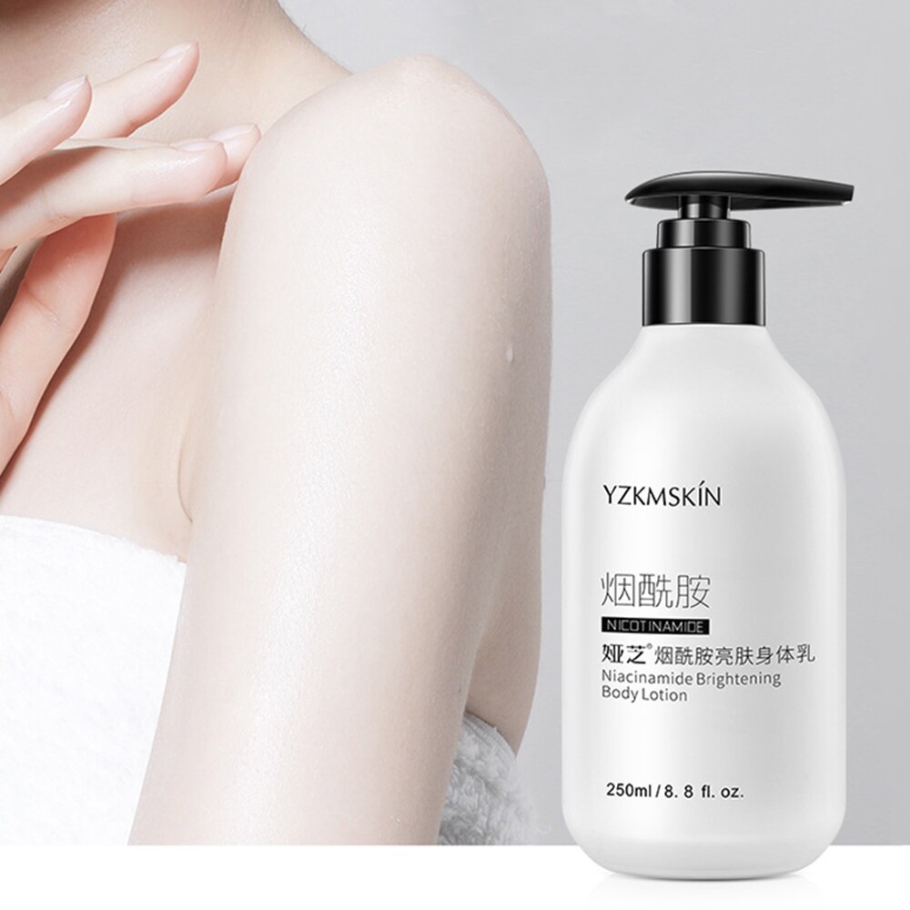 Niacinamide Whitening Body Lotion Cream / Moisturizing Dark Skin Care