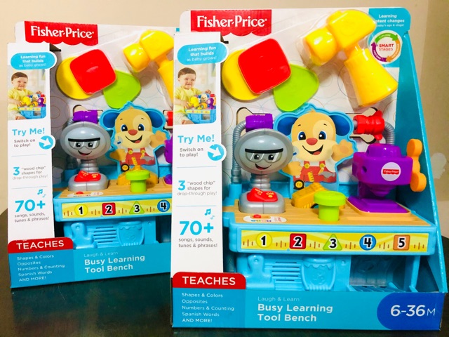 fisher price busy learning tool bench