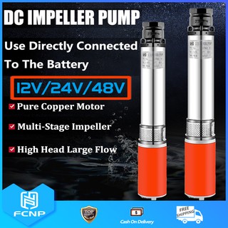 12V / 24V / 48V Solar Water Pump DC Pump Impeller Pump Submersible Pump Electric Vehicle Battery